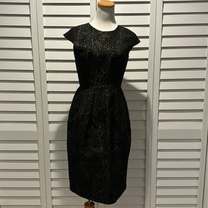 Purificacion Garcia Midi Dress in a texture fabric, lined.